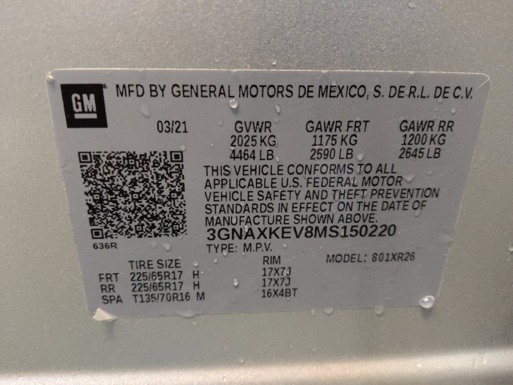 Used 2021 Chevrolet Equinox LT FWD image 33