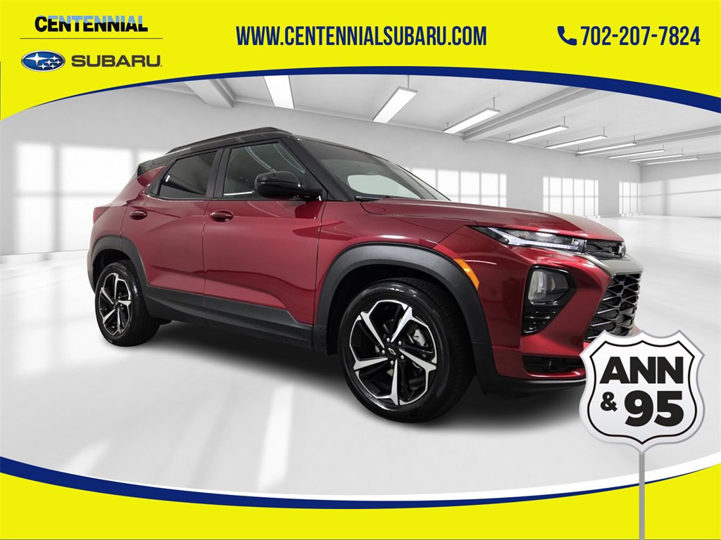 Used 2021 Chevrolet TrailBlazer RS w/ Sun and Liftgate Package
