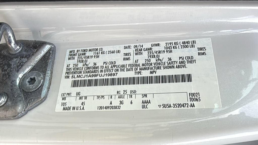 Used 2015 Lincoln MKC FWD w/ Equipment Group 102A Reserve image 44