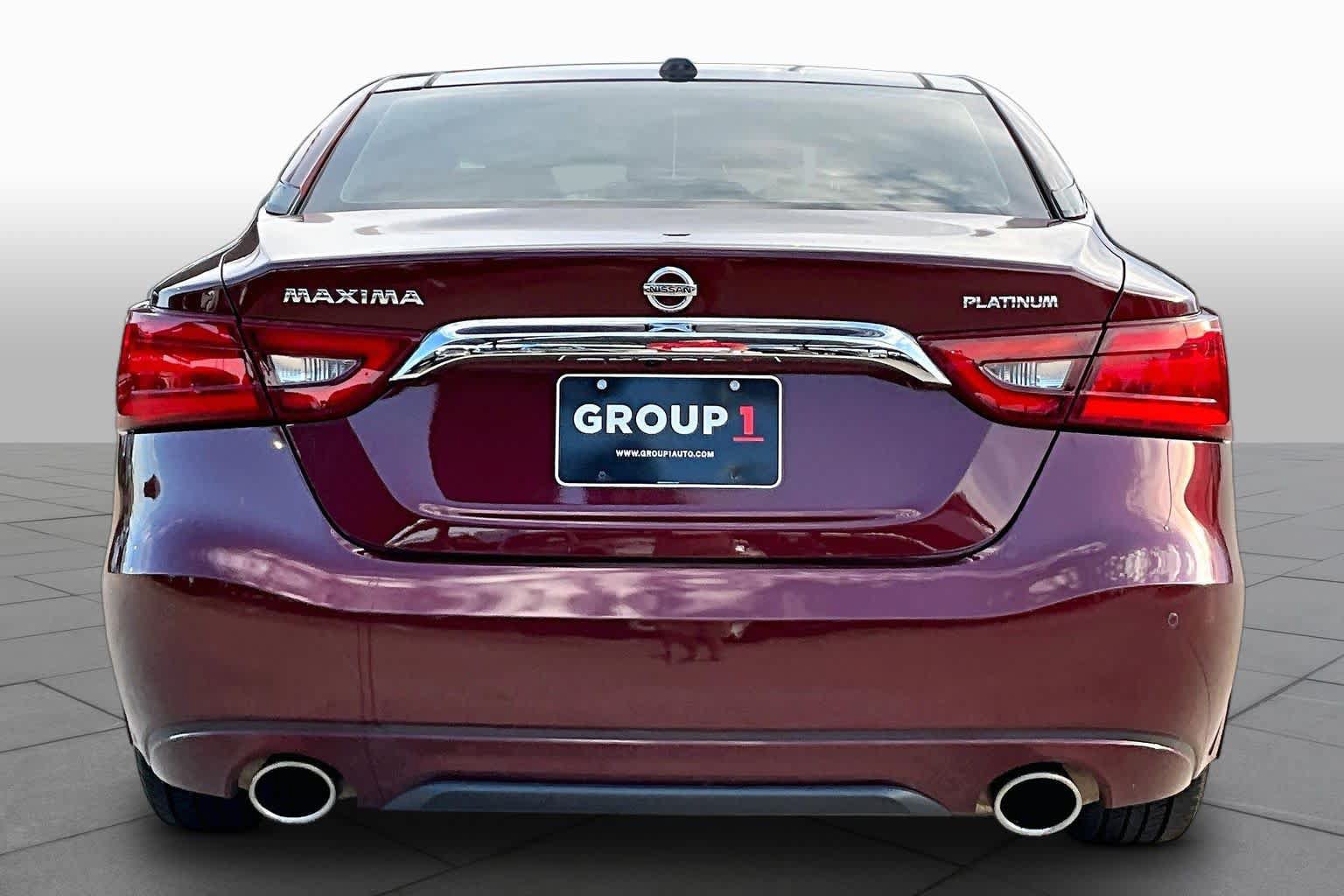 Used 2017 Nissan Maxima Platinum FWD image 4