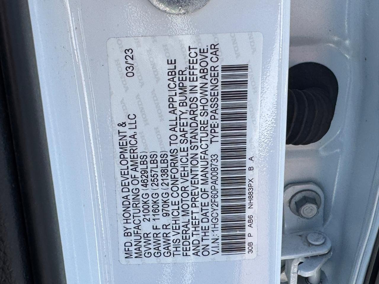 Used 2023 Honda Accord EX-L image 27