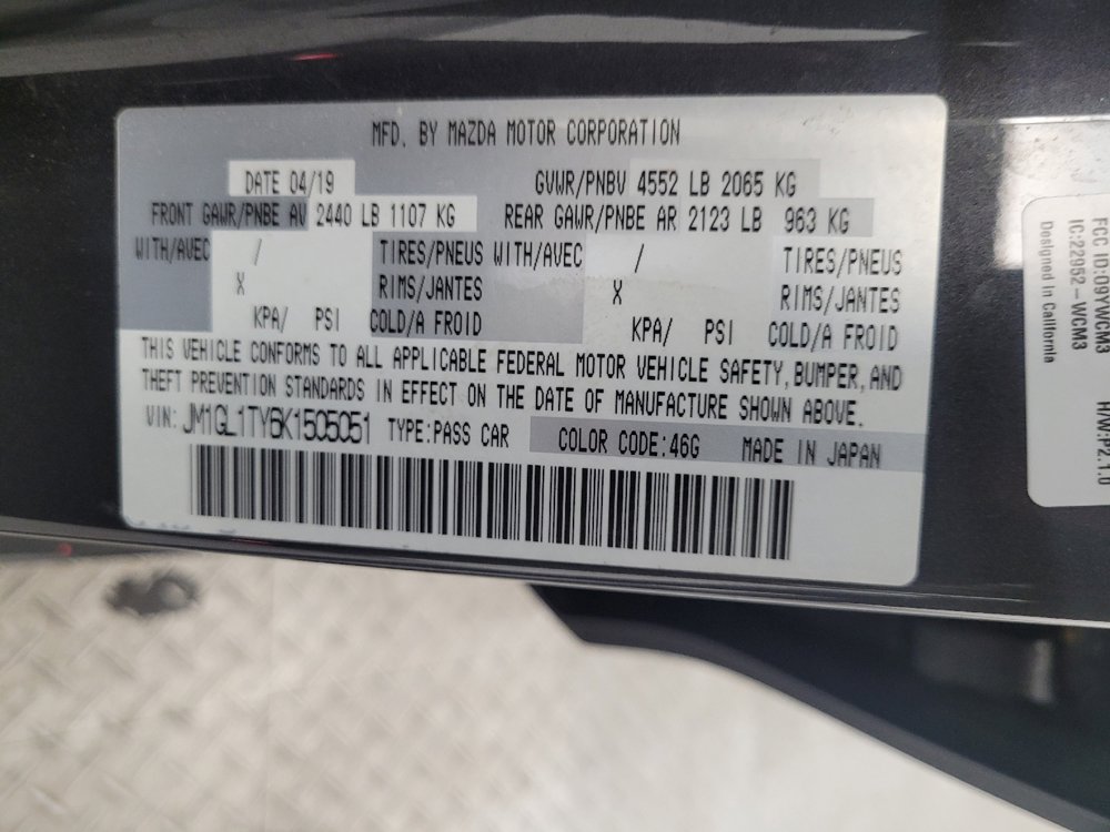 Used 2019 MAZDA MAZDA6 Grand Touring image 33