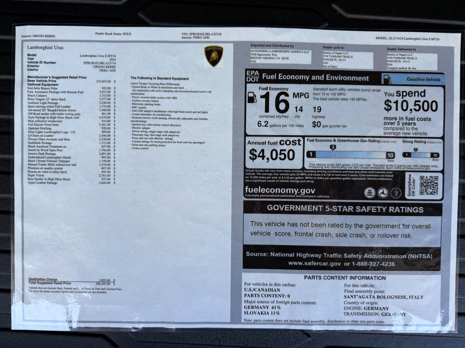 Used 2024 Lamborghini Urus S image 42