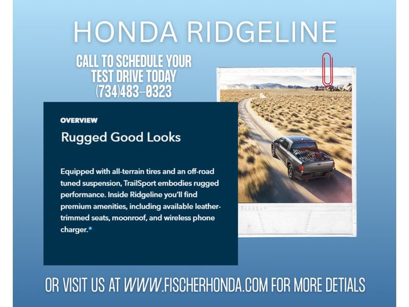 New 2026 Honda Ridgeline RTL image 2