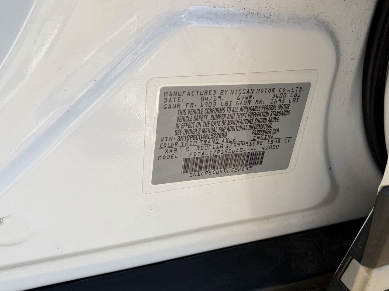 Used 2019 Nissan Kicks SR FWD image 33