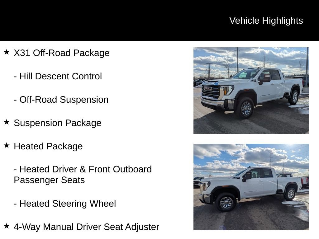 Used 2024 GMC Sierra 2500 SLE w/ SLE Value Package; image 17