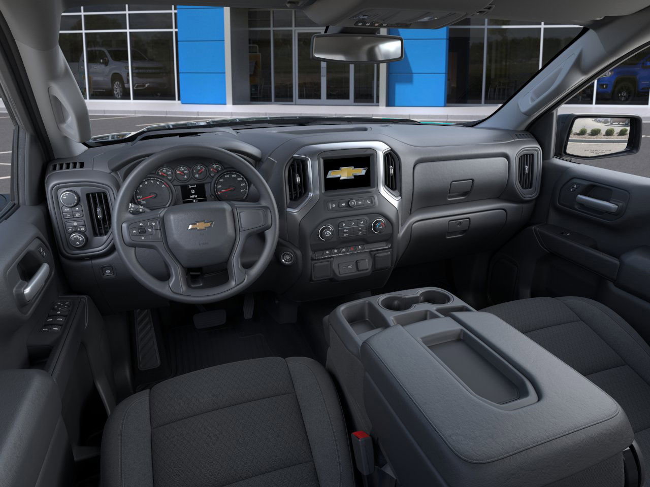 New 2026 Chevrolet Silverado 1500 Custom w/ Turbomax Blackout Package image 13