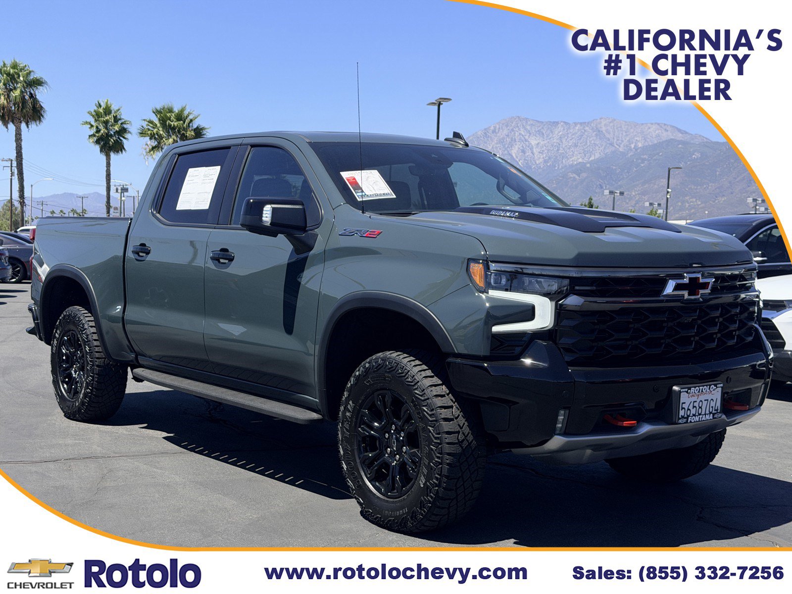 Used 2025 Chevrolet Silverado 1500 ZR2 AWD/4WD image 1