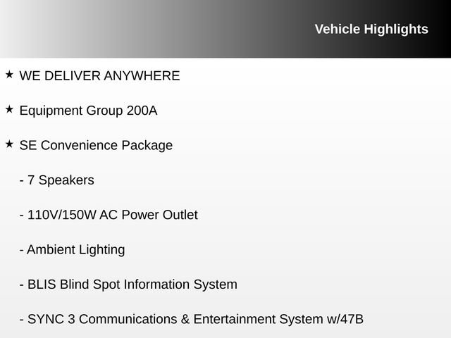 Used 2021 Ford EcoSport SE w/ SE Convenience Package FWD image 9