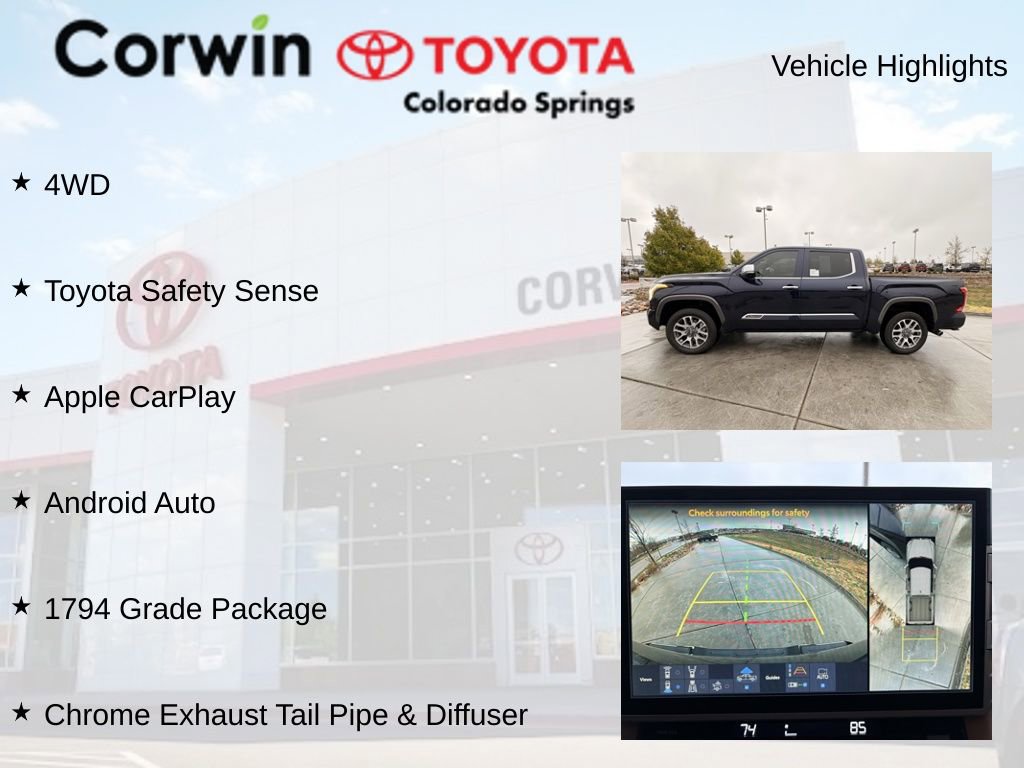 Used 2026 Toyota Tundra 1794 Edition AWD/4WD image 14