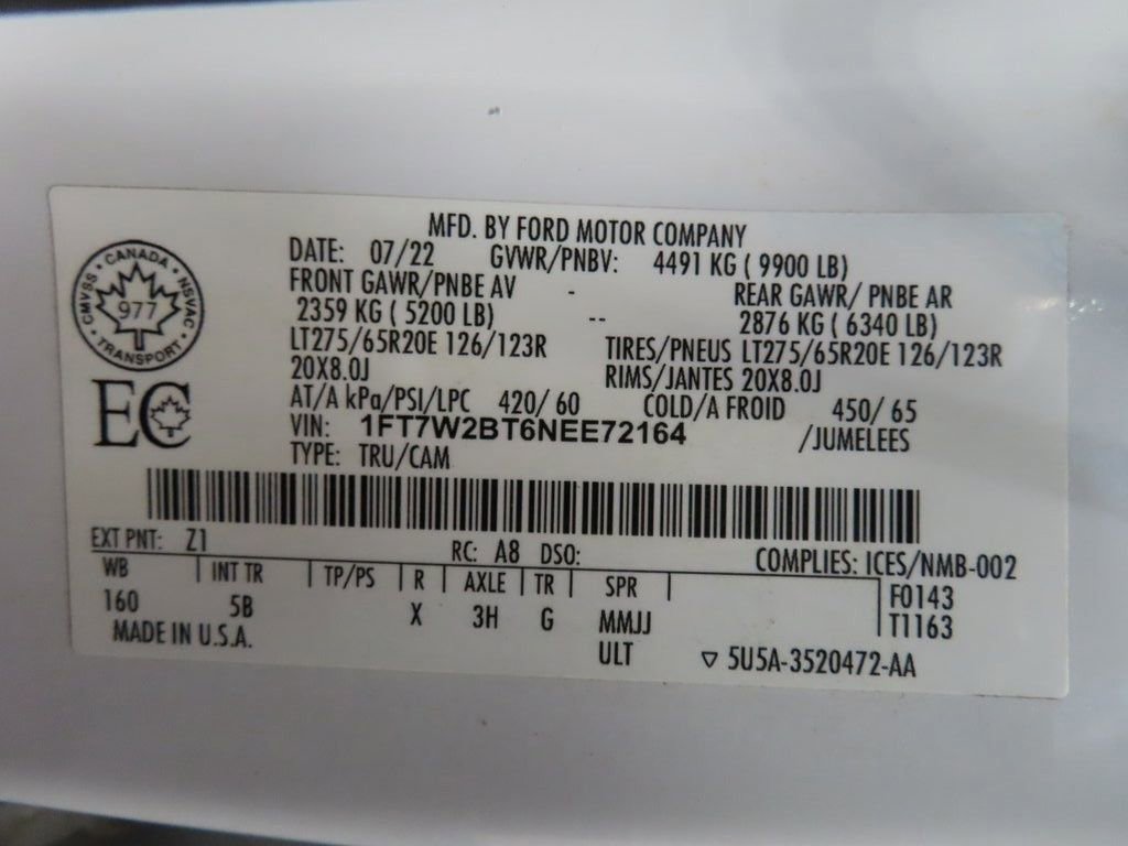 Used 2022 Ford F250 Lariat w/ Lariat Ultimate Package image 68