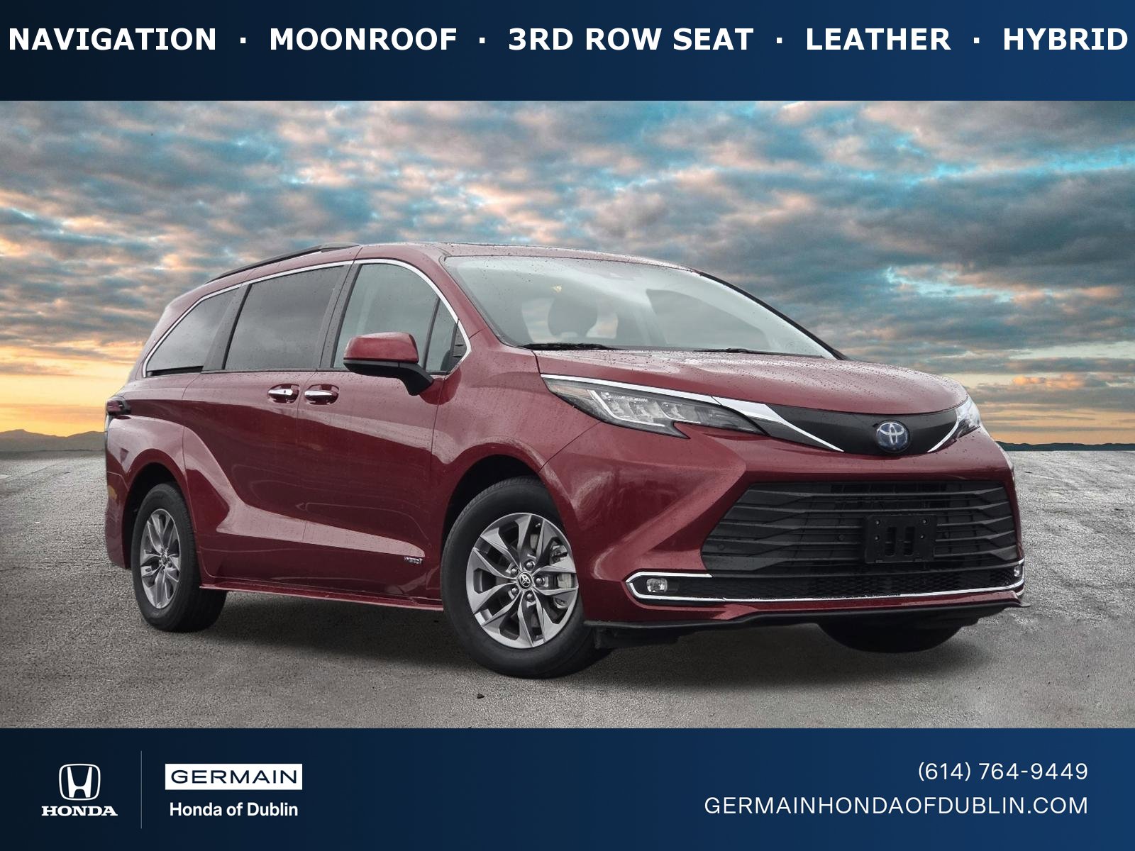 Used 2021 Toyota Sienna XLE w/ XLE Plus Package image 1