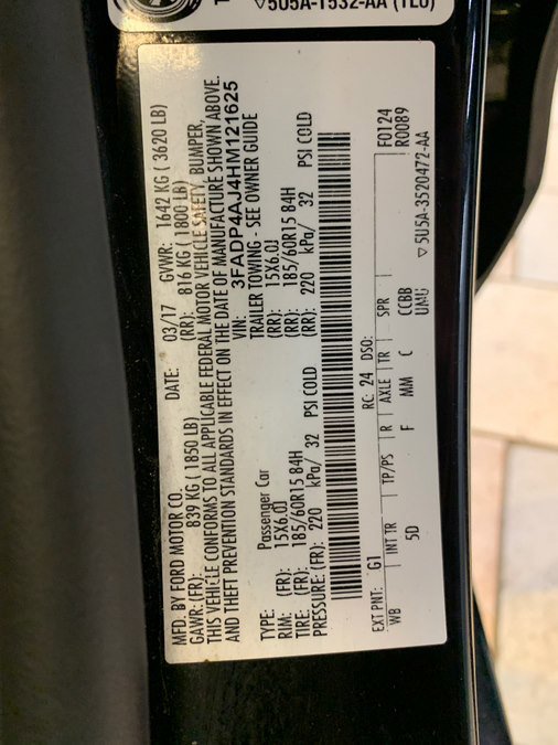 Used 2017 Ford Fiesta S FWD image 38