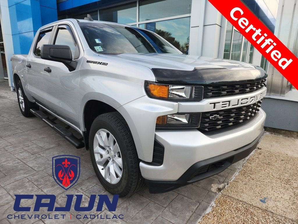 Certified 2022 Chevrolet Silverado 1500 Custom w/ LPO, Dark Essentials Package image 1