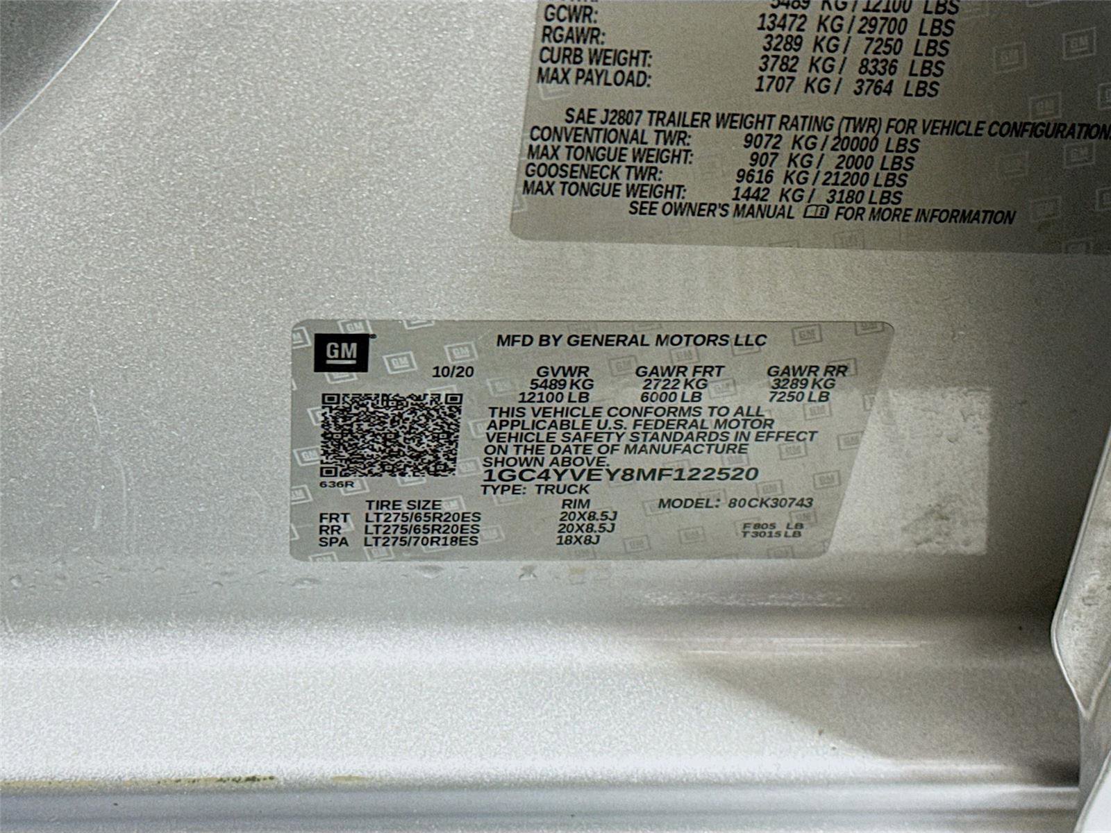 Used 2021 Chevrolet Silverado 3500 High Country w/ Safety Package II image 27