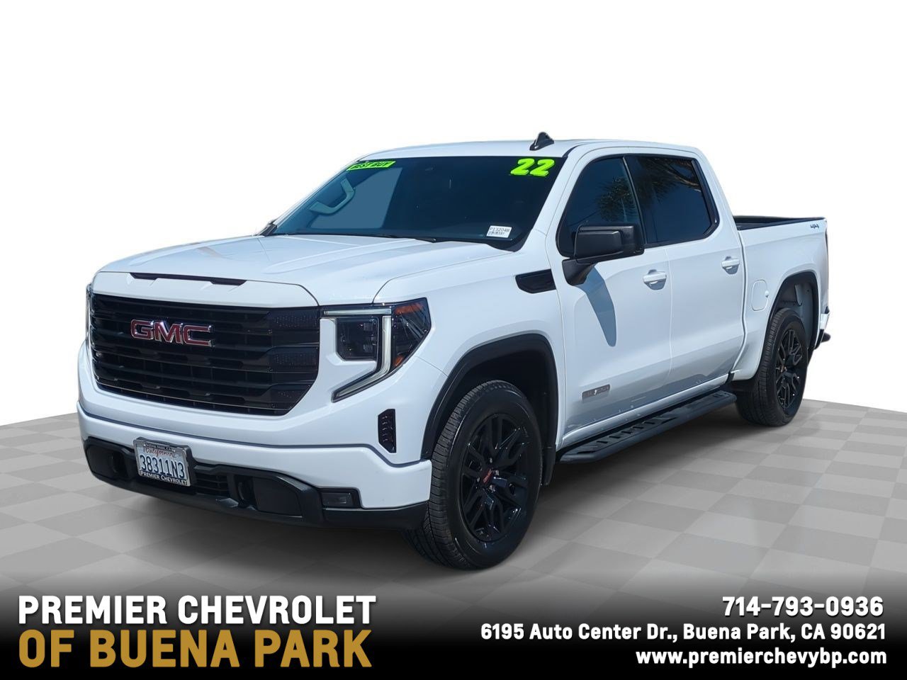 Used 2022 GMC Sierra 1500 Elevation image 1