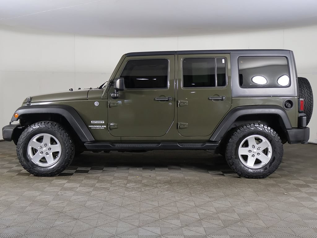 Used 2015 Jeep Wrangler Unlimited Sport w/ Quick Order Package 24S AWD/4WD image 12