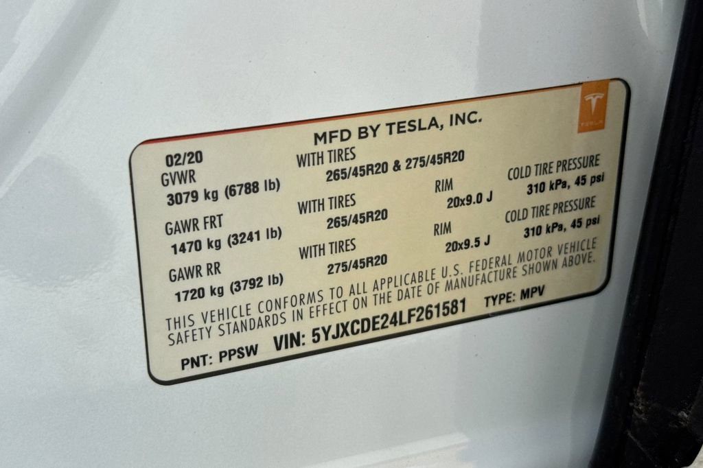 Used 2020 Tesla Model X Long Range image 27