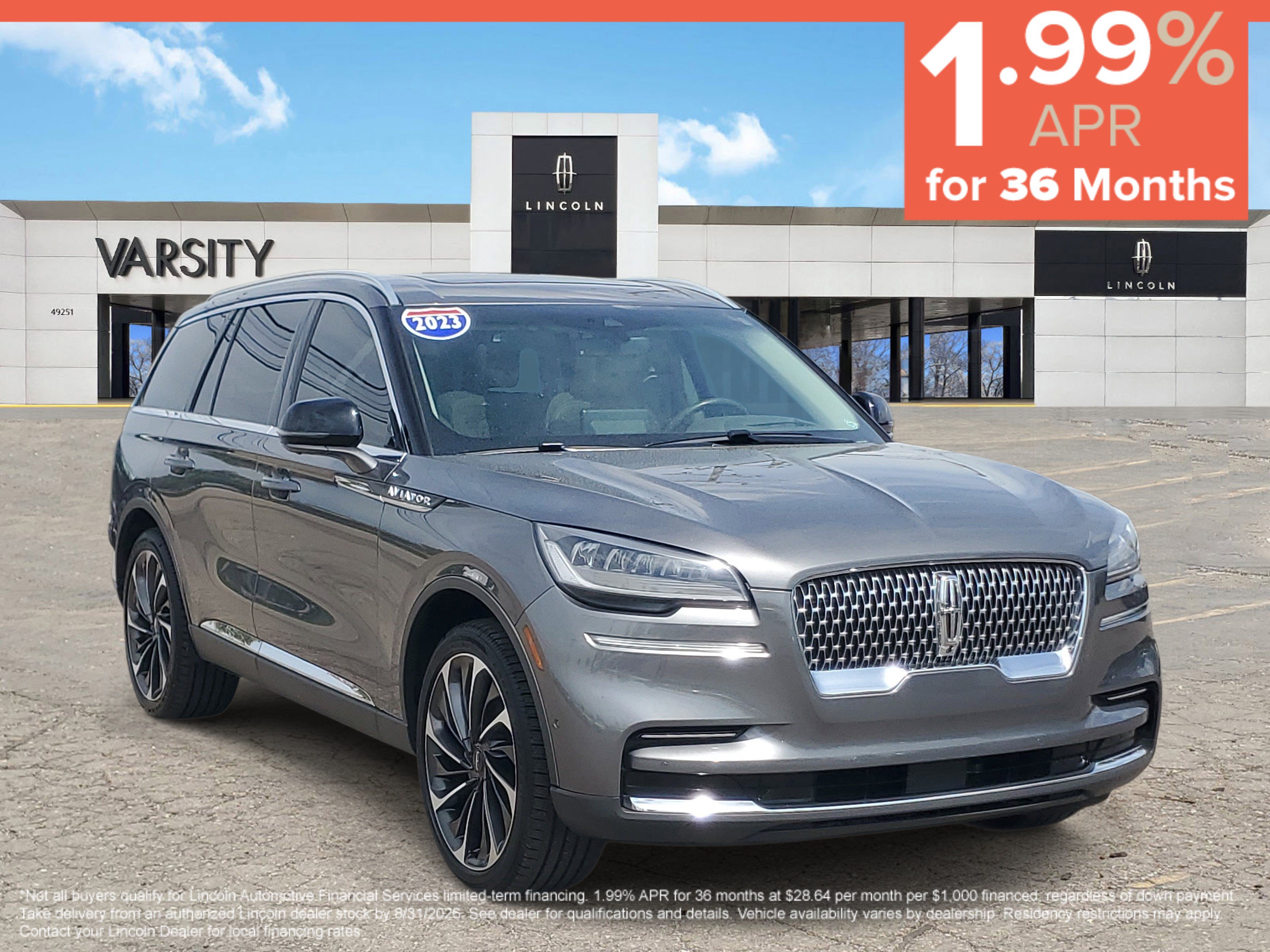 Certified 2023 Lincoln Aviator Reserve w/ Equipment Group 201A