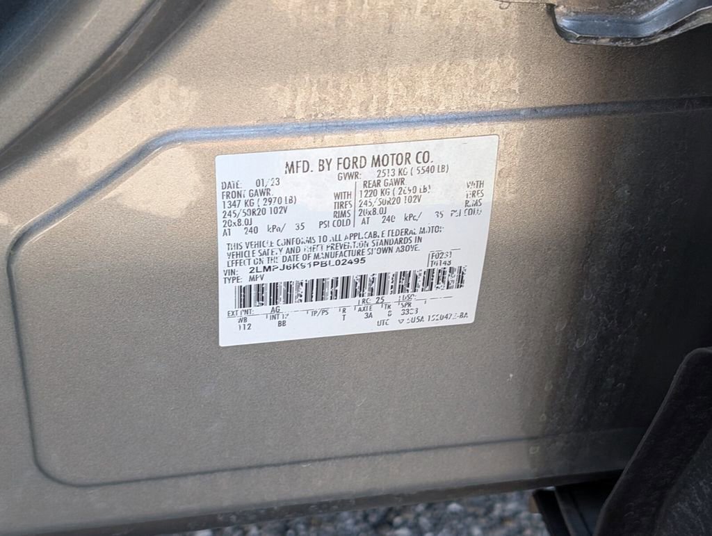 Certified 2023 Lincoln Nautilus Reserve w/ Equipment Group 201A image 19