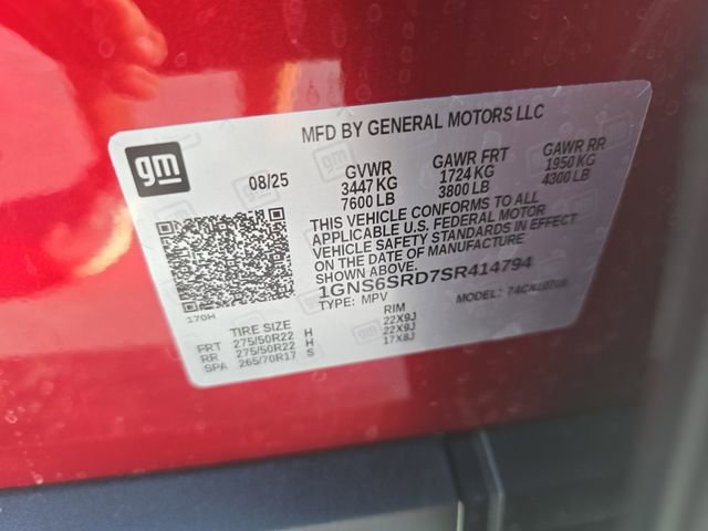 New 2025 Chevrolet Tahoe Premier image 41