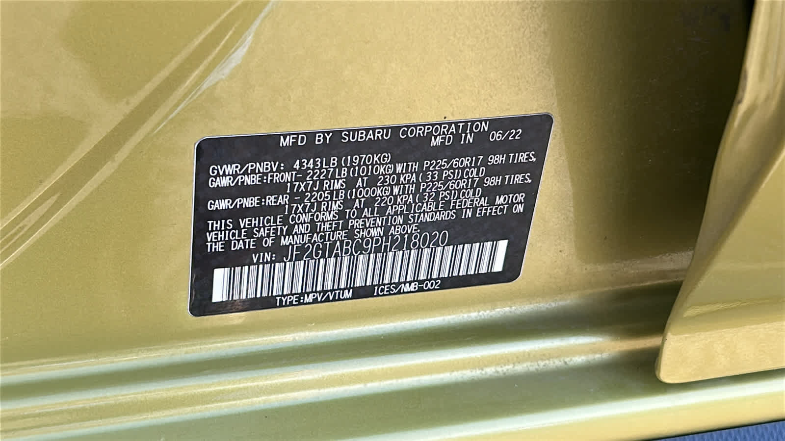 Certified 2023 Subaru Crosstrek 2.0i AWD/4WD image 31