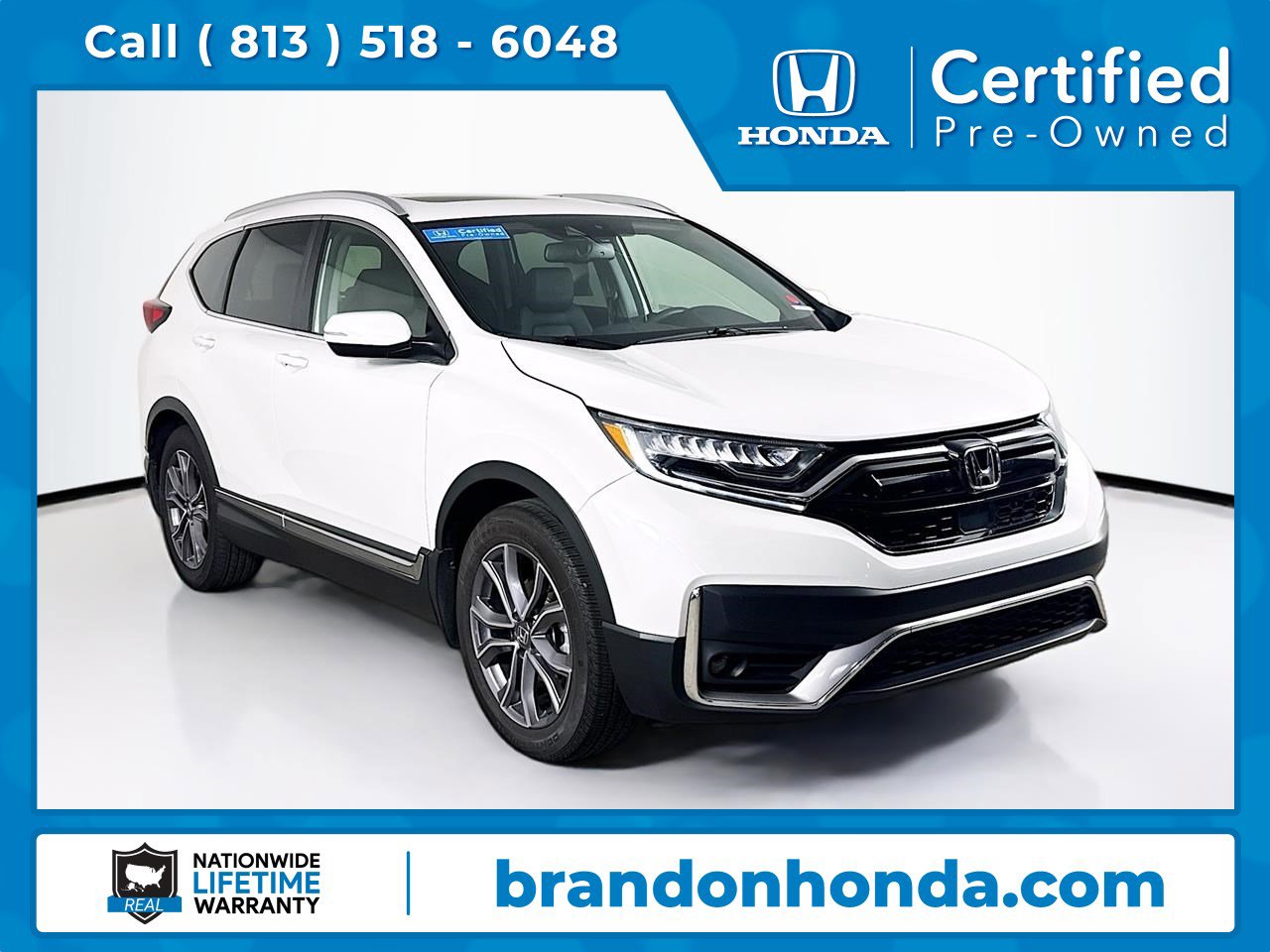 Certified 2021 Honda CR-V Touring