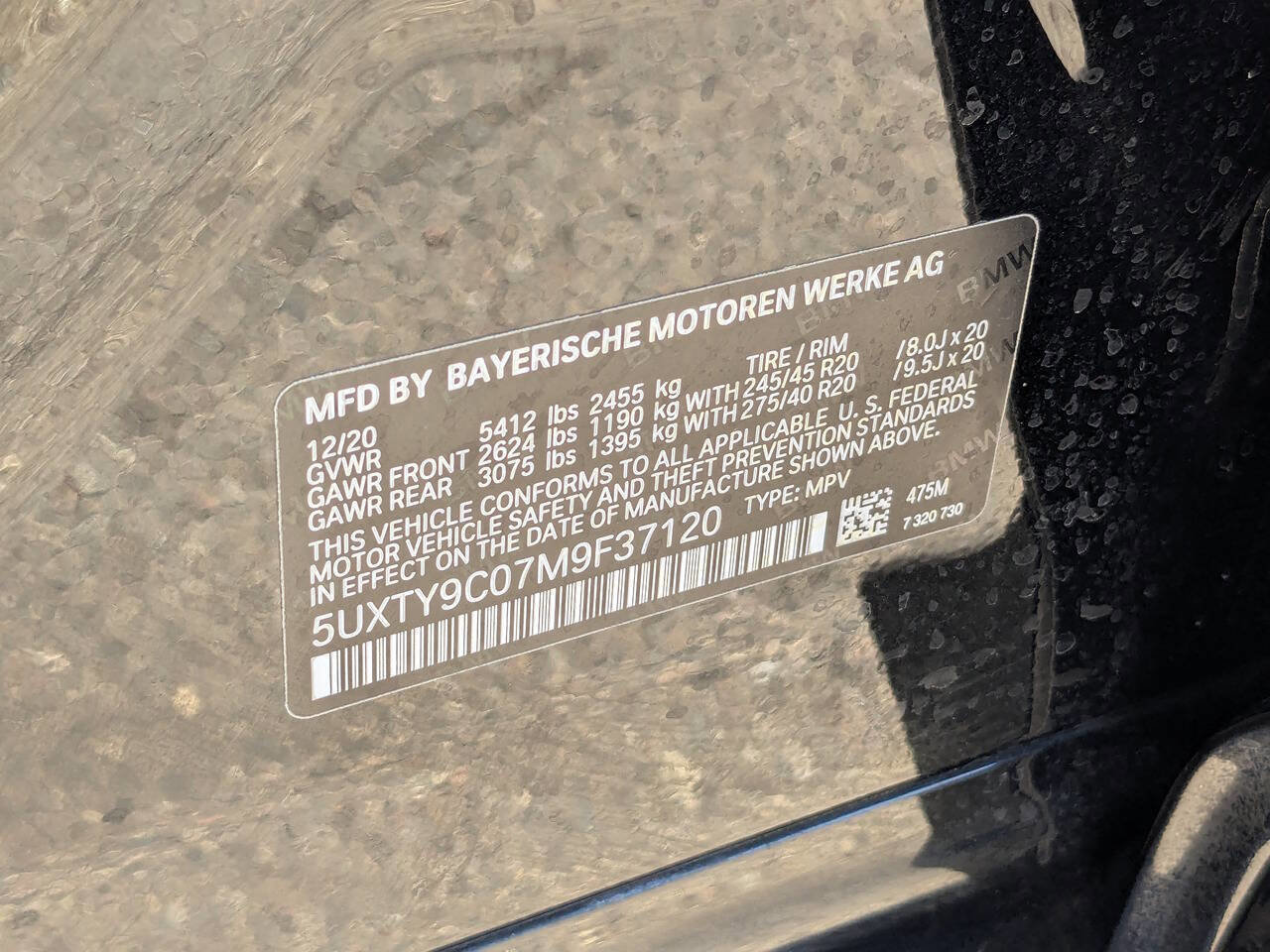 Used 2021 BMW X3 M40i w/ Premium Package image 37