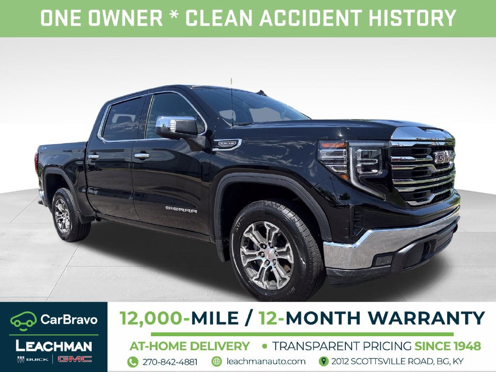 Certified 2025 GMC Sierra 1500 4x4 Crew Cab SLT