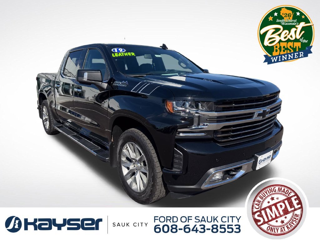 Used 2019 Chevrolet Silverado 1500 High Country w/ Max Trailering Package