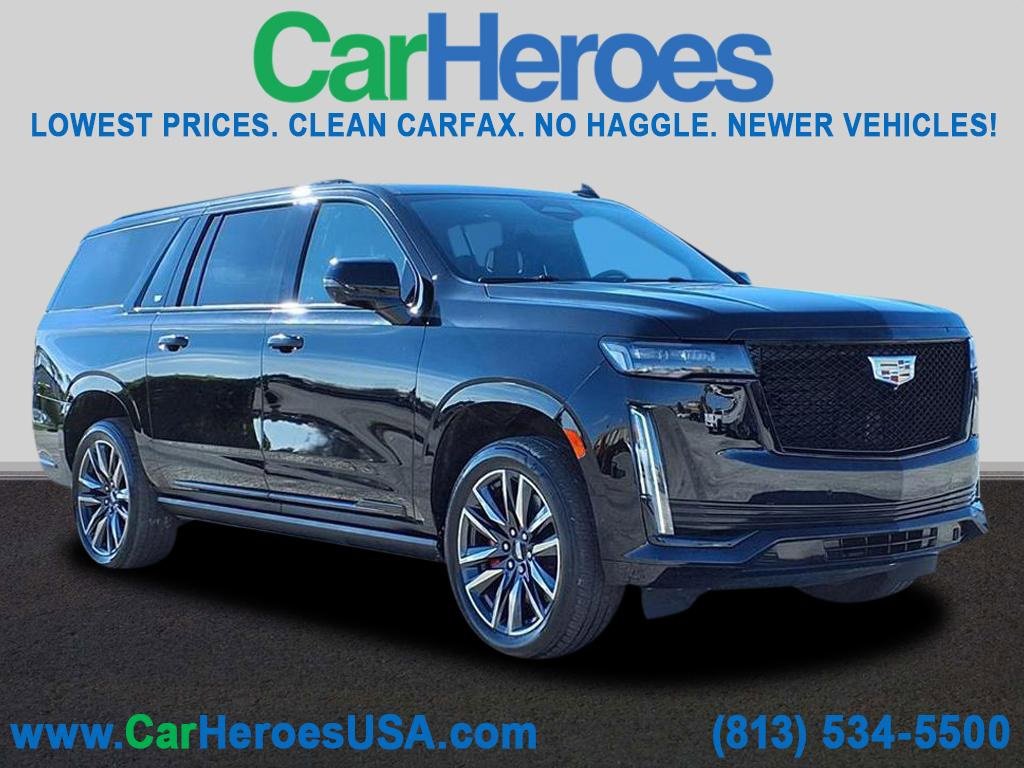 Used 2022 Cadillac Escalade ESV Sport Platinum image 1