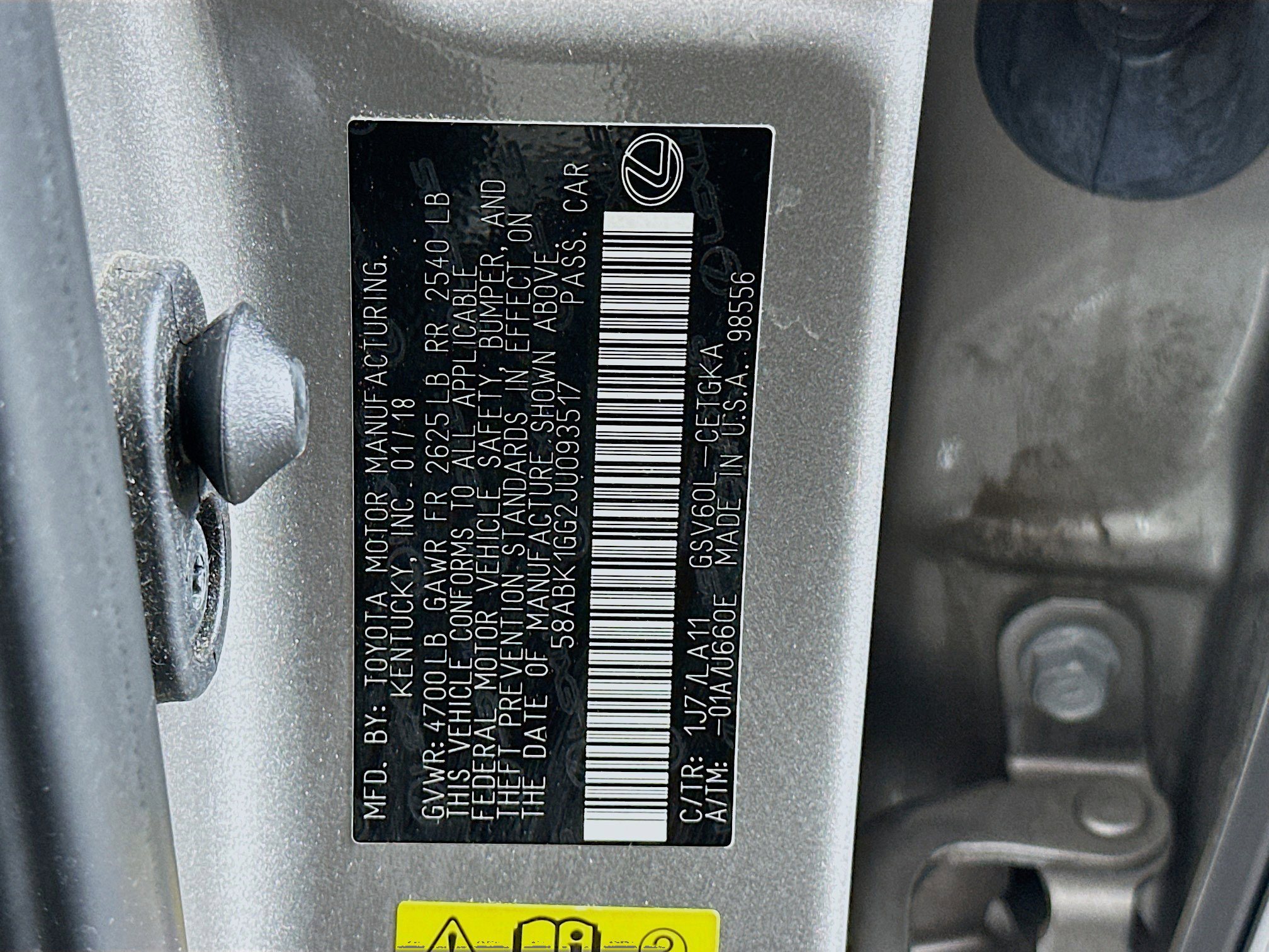 Used 2018 Lexus ES 350 image 12