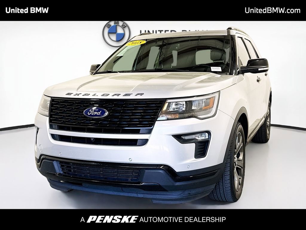 Used 2018 Ford Explorer Sport w/ Equipment Group 401A image 1