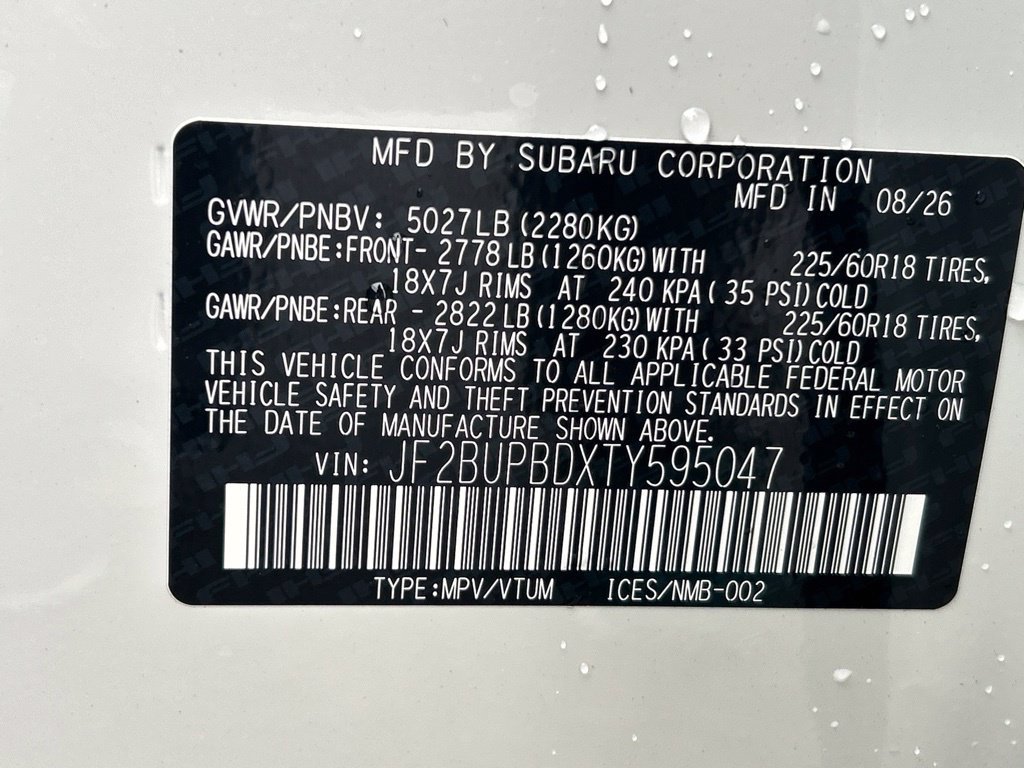 New 2026 Subaru Outback Premium AWD/4WD image 42