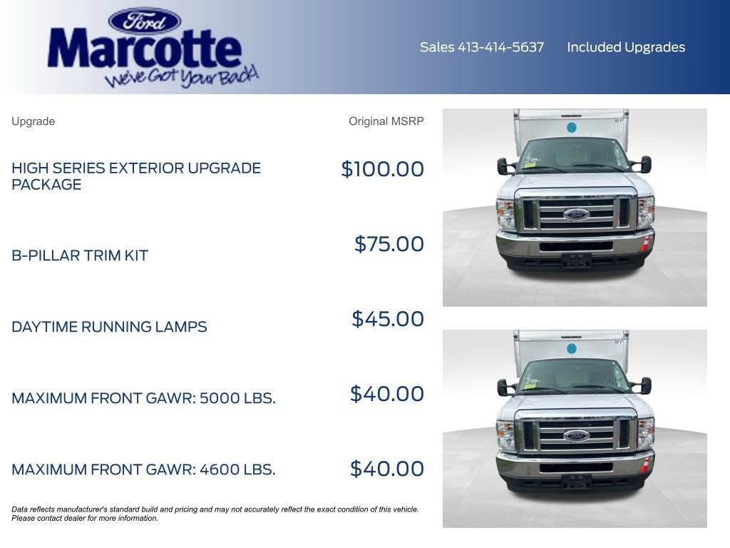 Used 2021 Ford E-350 and Econoline 350 Super Duty w/ Power Windows & Locks Group RWD image 3