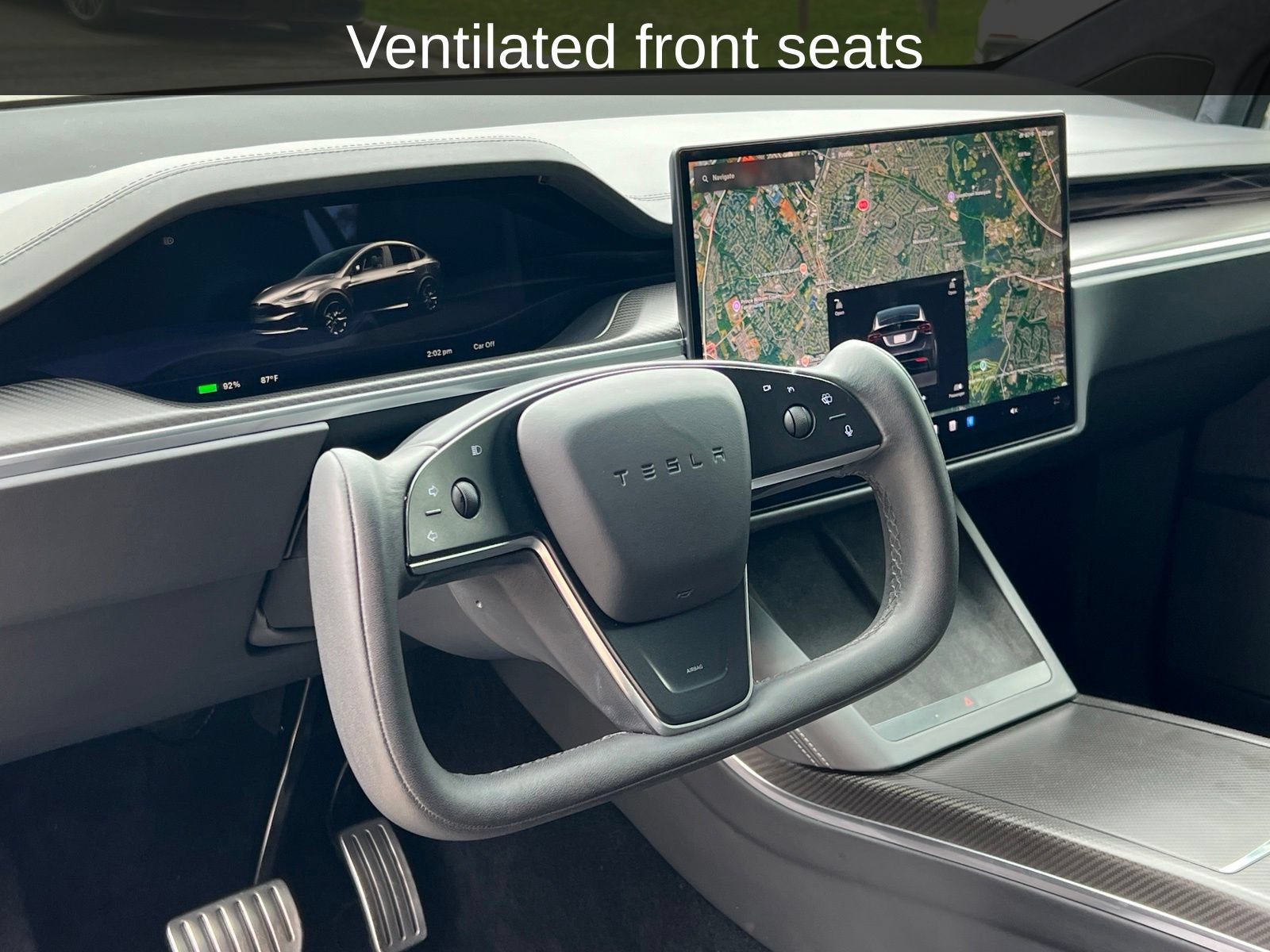 Used 2023 Tesla Model X Plaid AWD/4WD image 7
