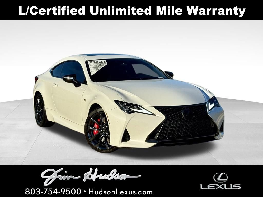 Certified 2021 Lexus RC 350 F Sport image 1