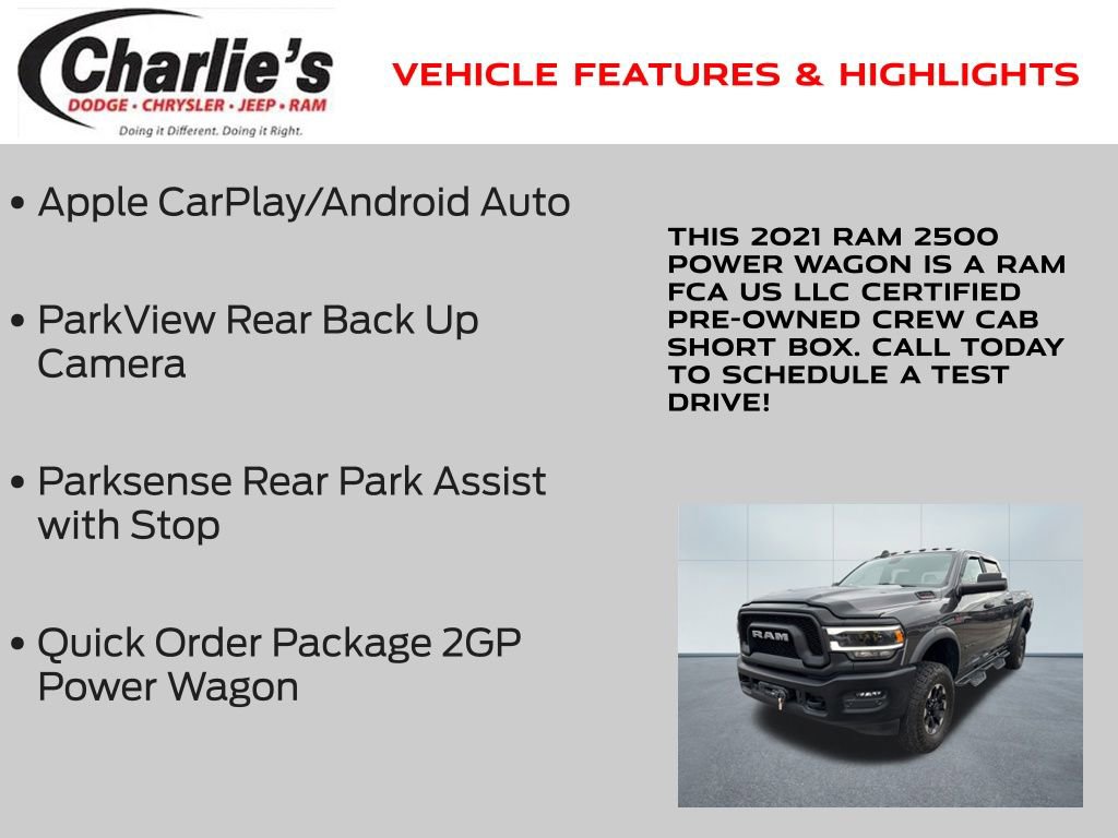 Used 2021 RAM 2500 Power Wagon image 7