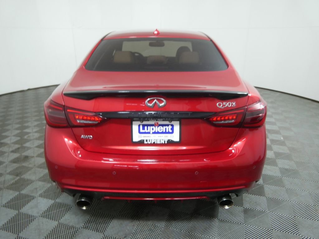 Used 2024 INFINITI Q50 Red Sport 400 image 4