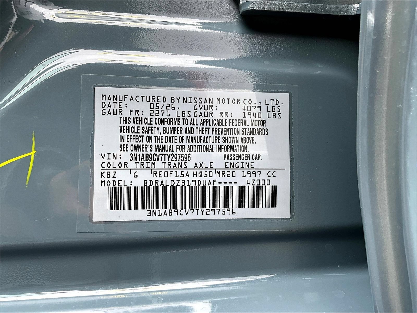 New 2026 Nissan Sentra SV w/ SV Convenience Package FWD image 8