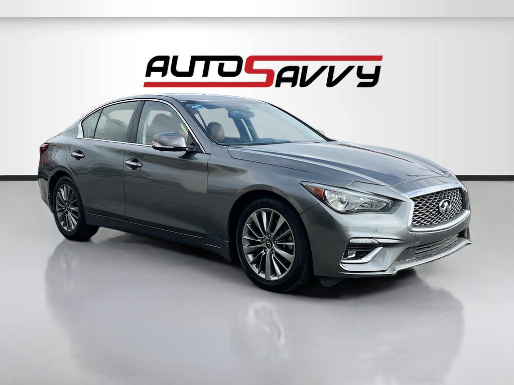 Used 2023 INFINITI Q50 Luxe w/ Cargo Package AWD/4WD image 1