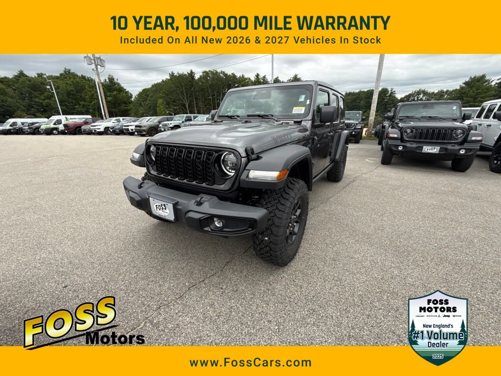 New 2026 Jeep Wrangler Unlimited Sport AWD/4WD video 1