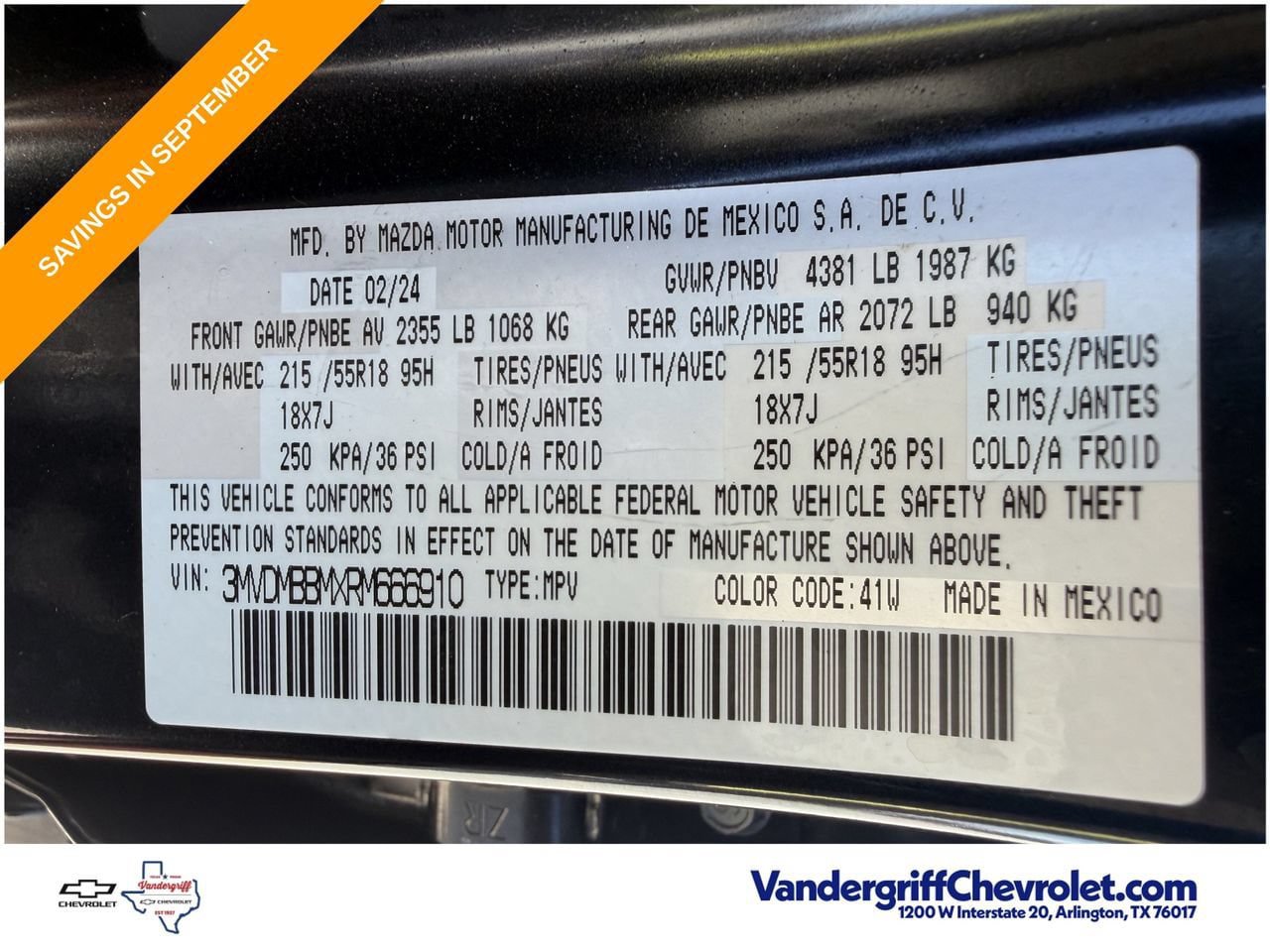 Used 2024 MAZDA CX-30 AWD 2.5 S w/ Select Sport Pkg image 27