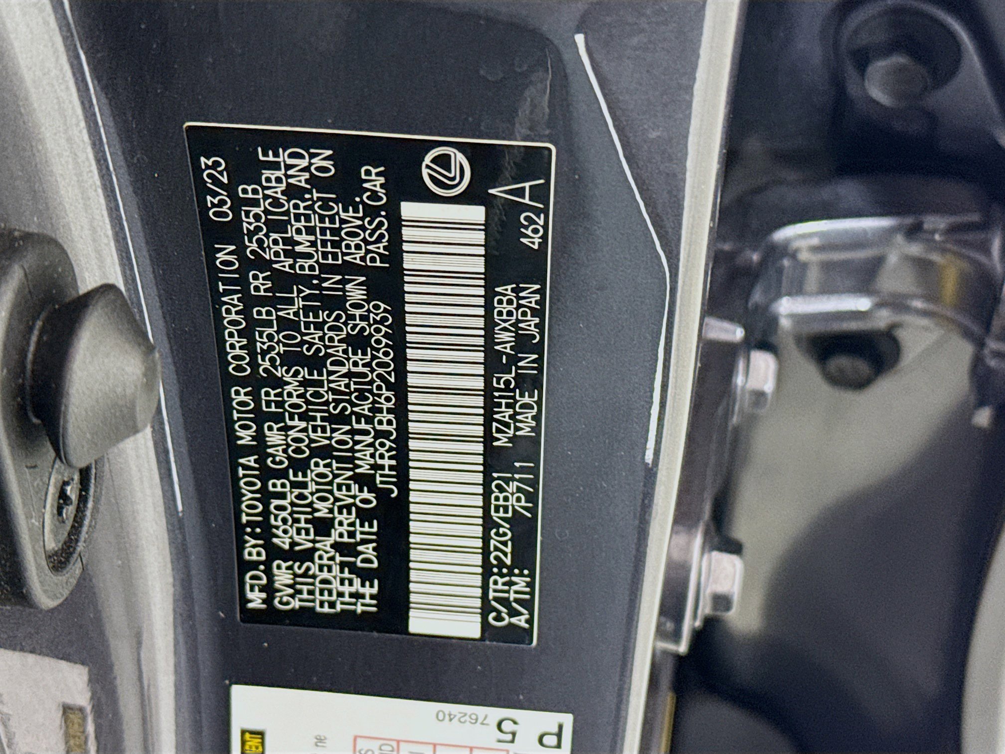 Used 2023 Lexus UX 250h F Sport image 31