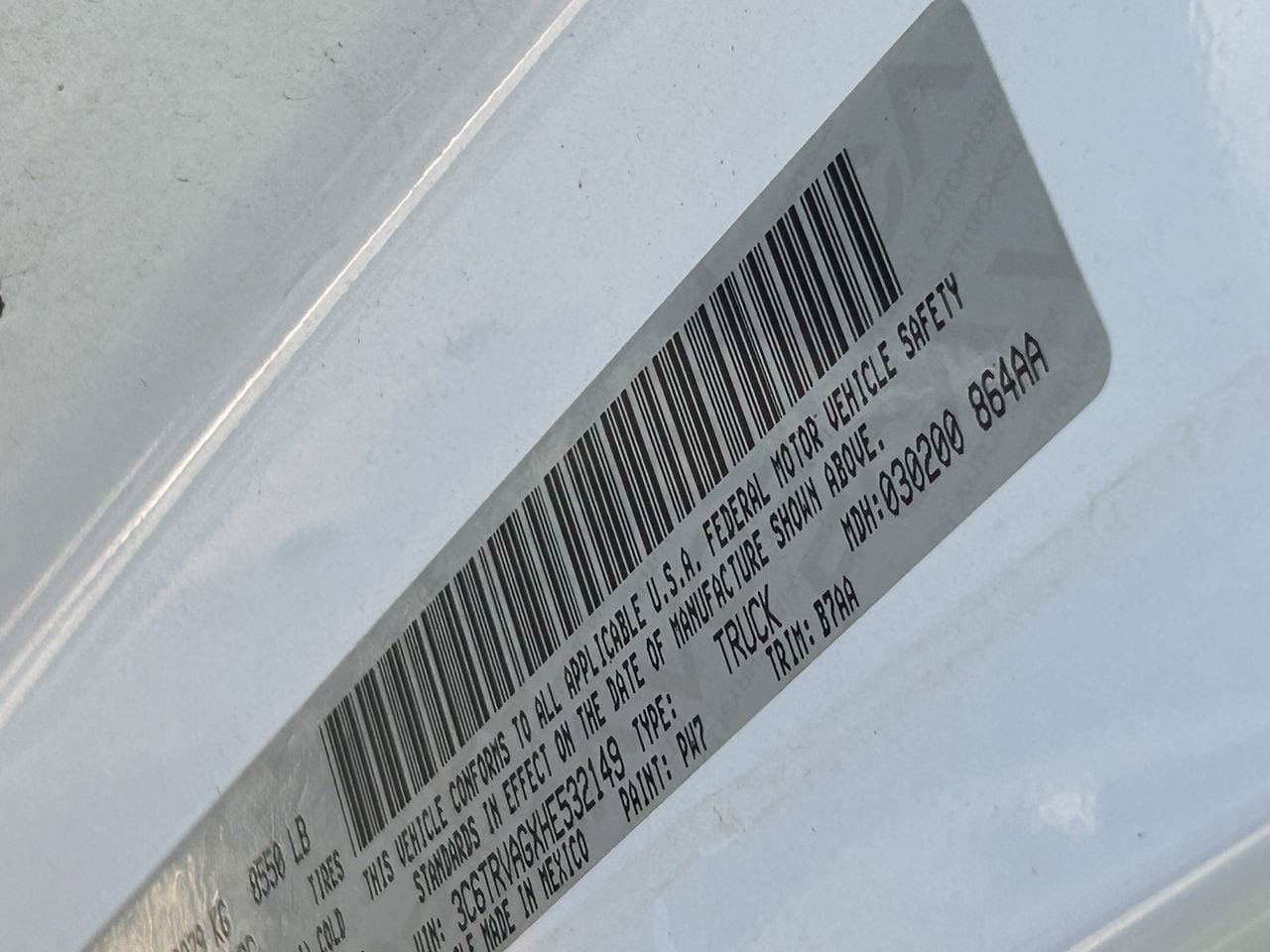 Used 2017 RAM ProMaster 1500 FWD image 12