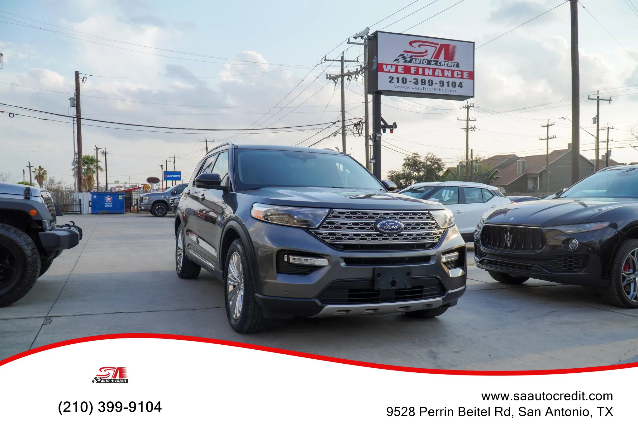 Used 2020 Ford Explorer Limited w/ Class III Trailer Tow Package image 1