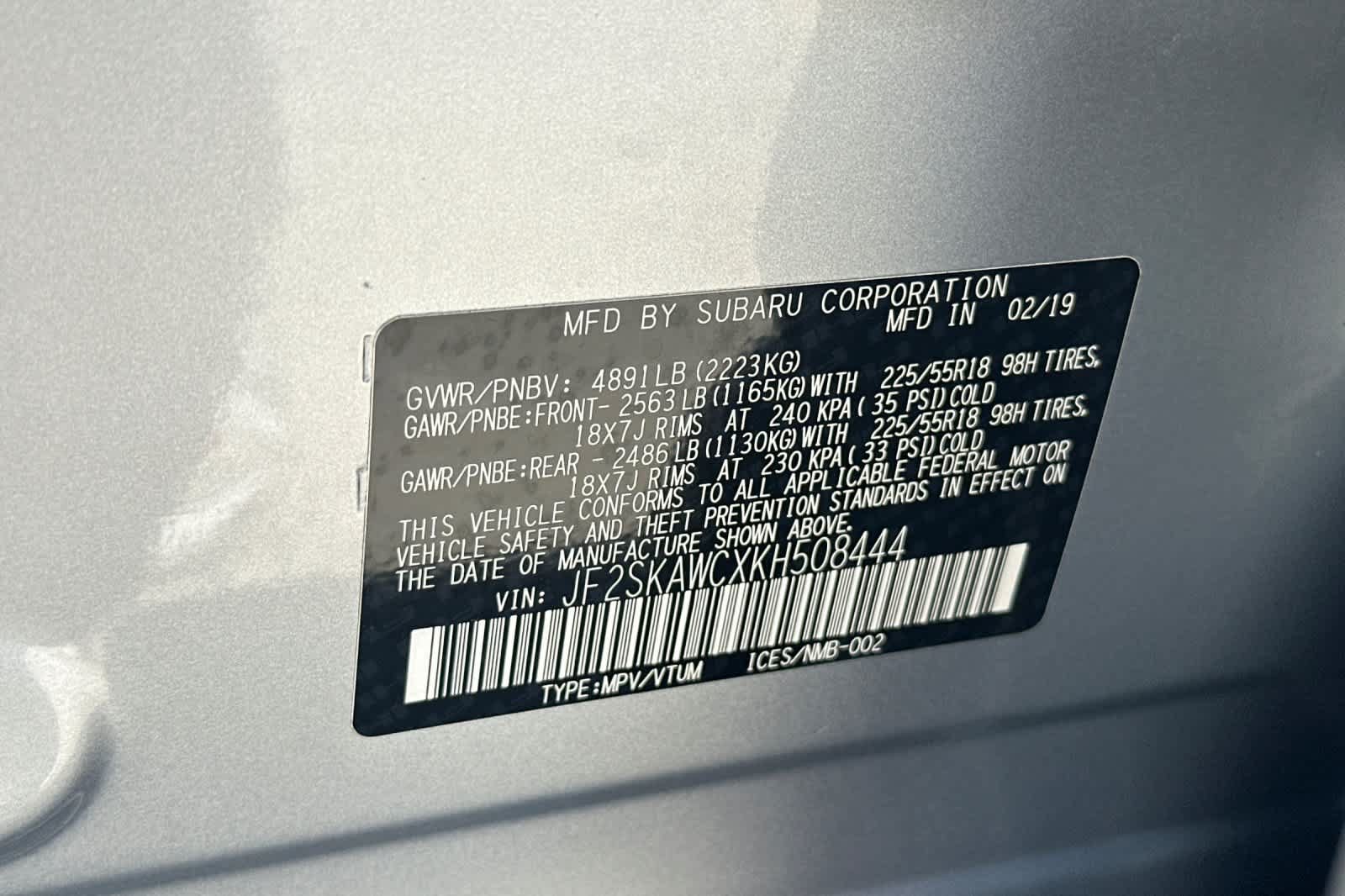 Used 2019 Subaru Forester Touring w/ Popular Package #3 AWD/4WD image 29