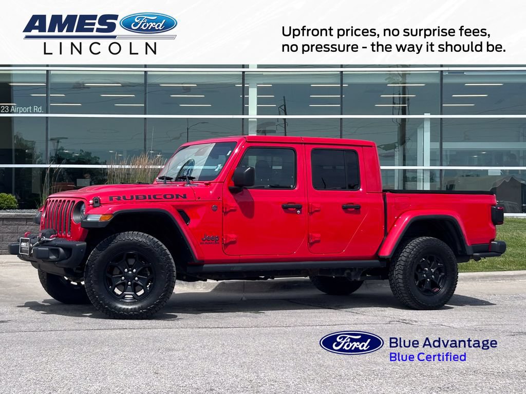 Used 2020 Jeep Gladiator Rubicon w/ Advanced Safety Group
