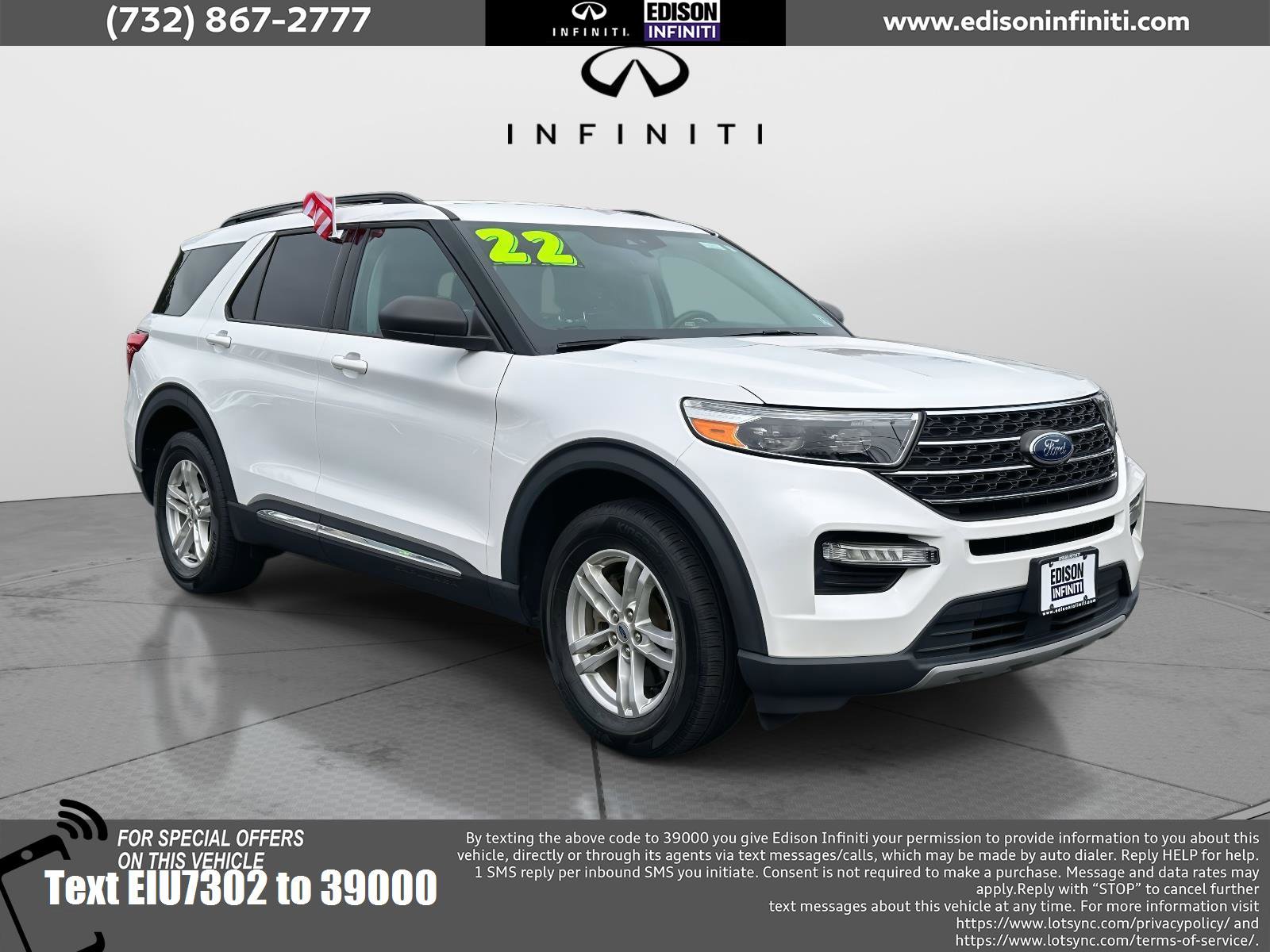 Used 2022 Ford Explorer XLT w/ Equipment Group 202A image 1