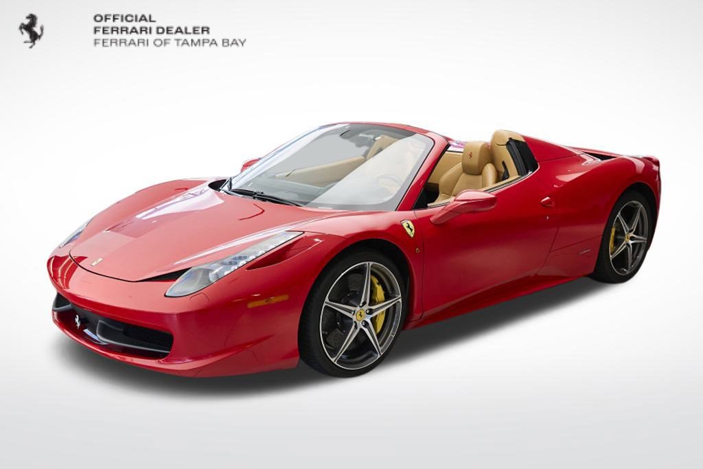 Used 2014 Ferrari 458 Spider image 1